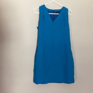 Beautiful blue chiffon dress